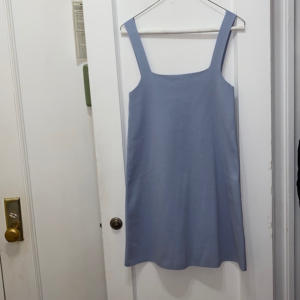 Blue dress